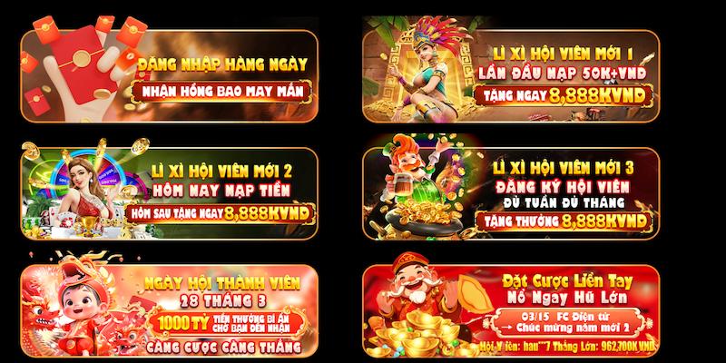 Tổng hợp khuyến mãi King88 2024